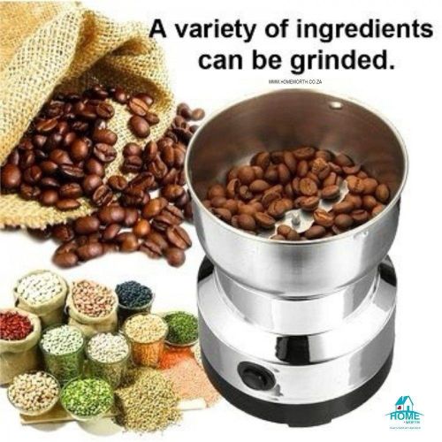 Premium Mini Electric Coffee and Spice Grinder - Multifunctional Dry Food Milling Machin…