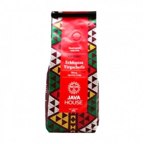 Java  Ethiopian Yirgacheffe Ground Coffee 375g – Medium Roast, Single Origin Arabica, Fl…