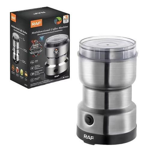RAF Coffee Grinder Electric & Spice Grinder, 300W Fast Grinding with Stainless Steel Bla…