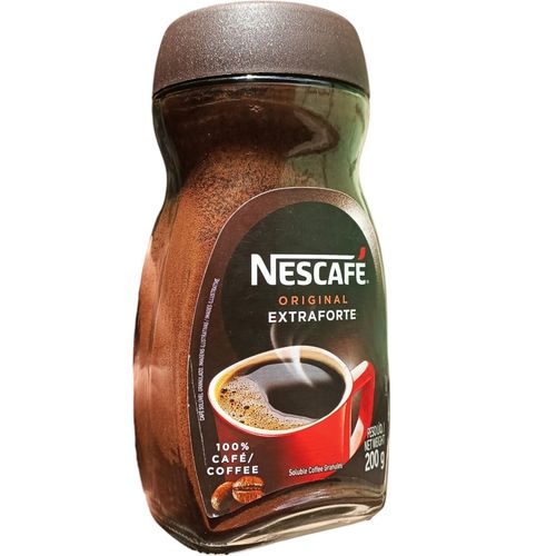Nescafe ORIGINAL Extra FORTE 100% Caffeine 200G jm