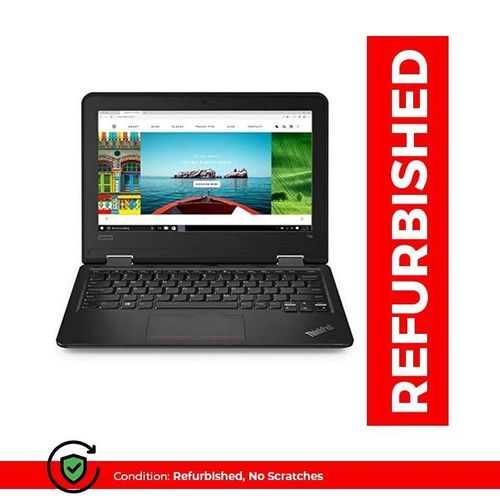 Refurbished Lenovo 11E, 11.6" Celeron 128GB SSD, 4GB RAM - Black (6 Months WRTY)