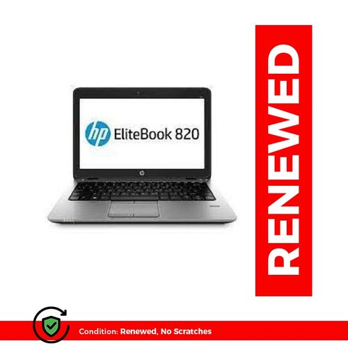 Refurbished EliteBook 820 G2 Core I5-5300U 2.3GHz, 8GB RAM 500GB HDD 12.5" Windows 10 Pro