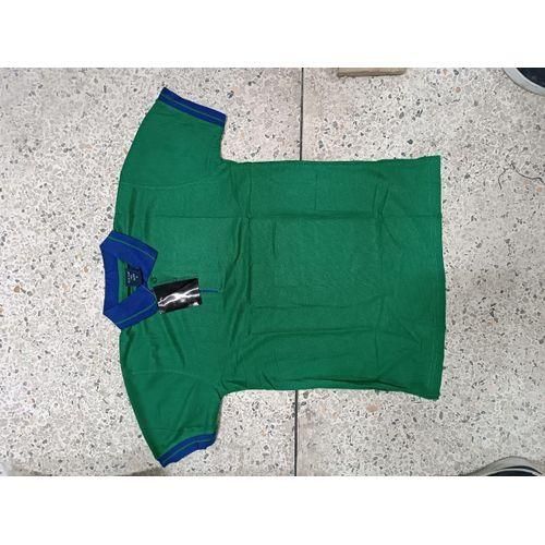 Plain Green Unisex Polo Shirt