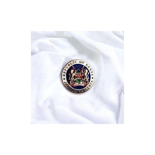 Jamhuri Ya Kenya Emblem Lapel Pin Badge